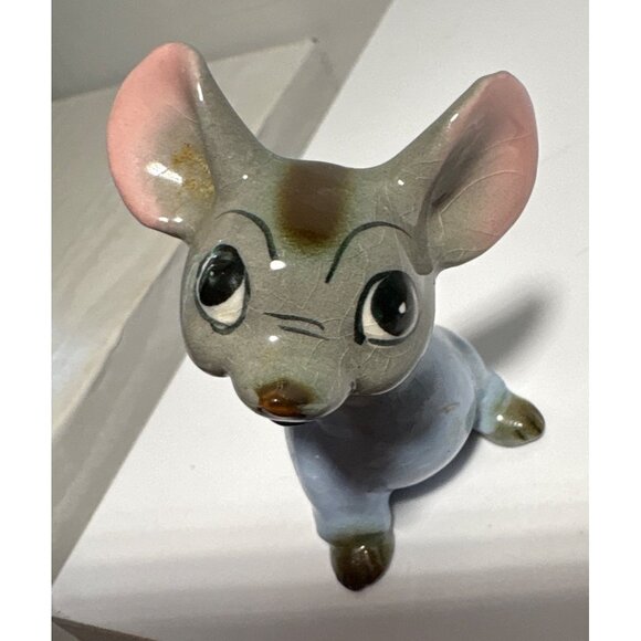 Mice Mouse Set Adorable Vintage Anthropomorphic Collectible Kitschy Blue Pants - Picture 6 of 8